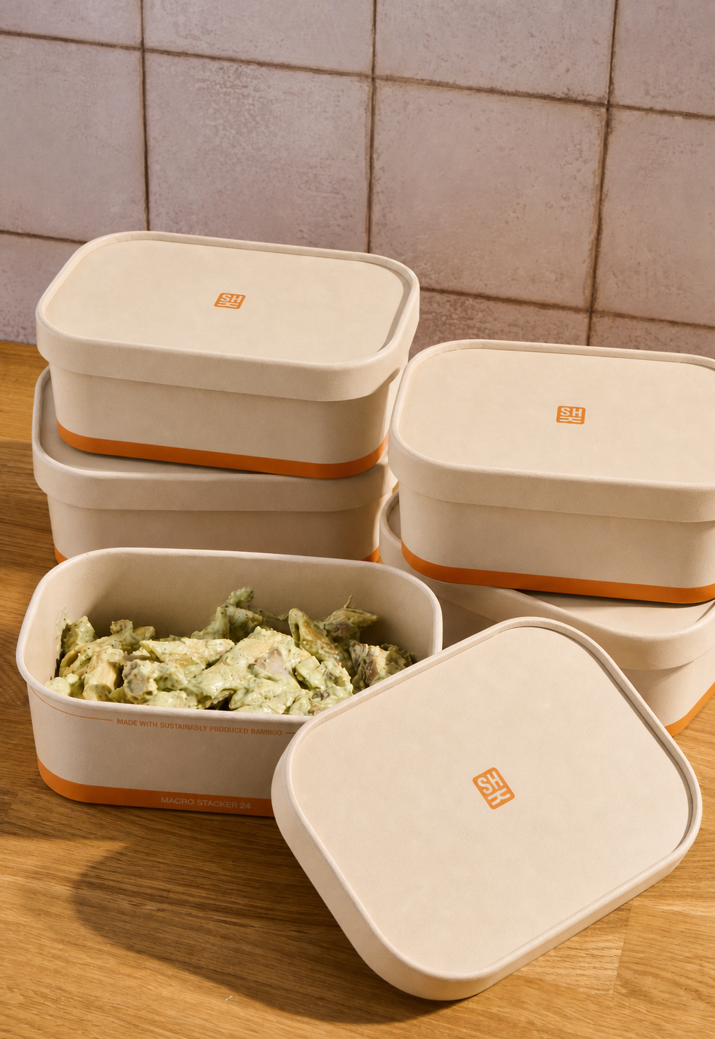 Macro Stacker 24 meal prep container - lifestyle-kitchen