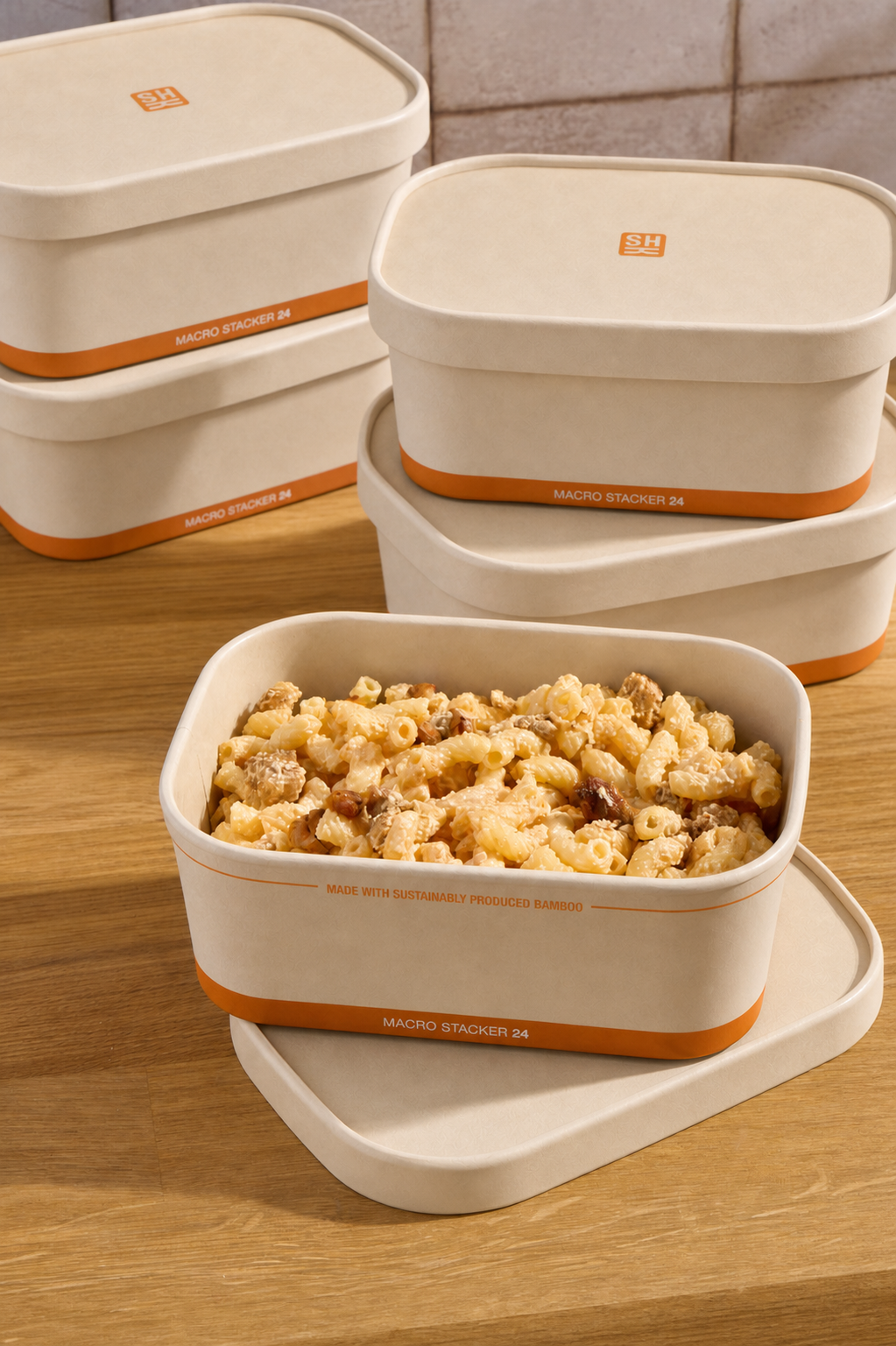 Macro Stacker 24 meal prep container - lifestyle-kitchen